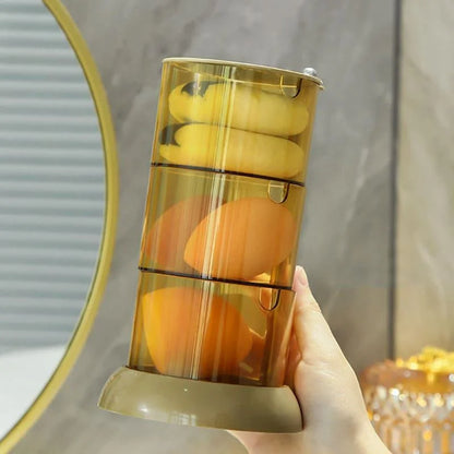 Monzzi Stackable Modern Makeup Organizer Sponge Holder