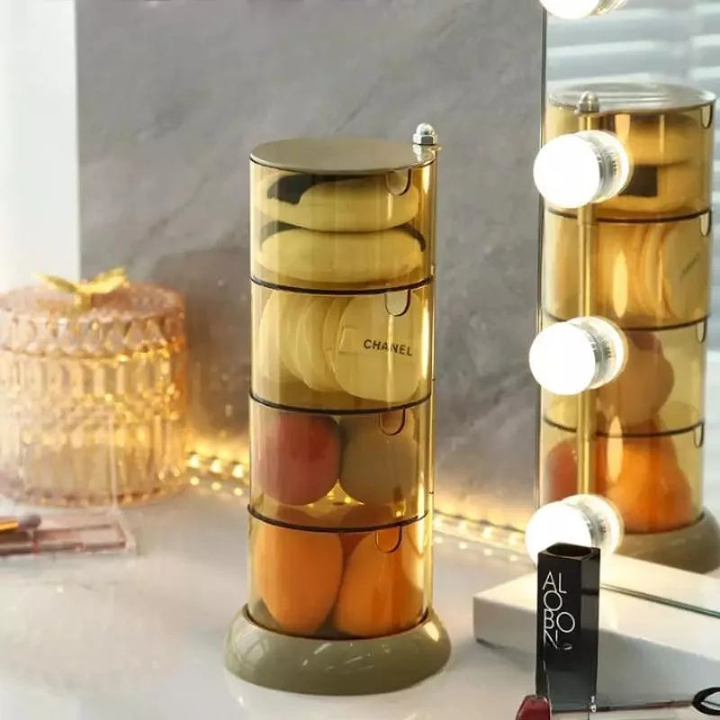 Monzzi Stackable Modern Makeup Sponge Organizer