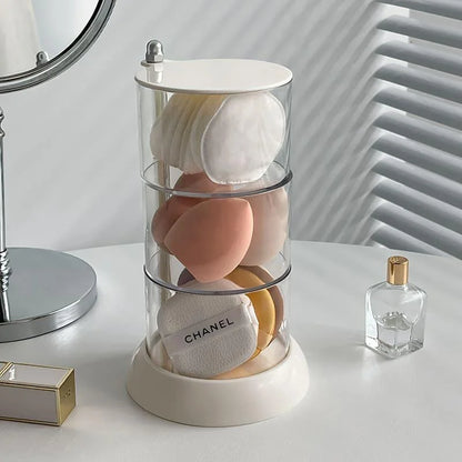 Monzzi Stackable Modern Makeup Sponge Organizer