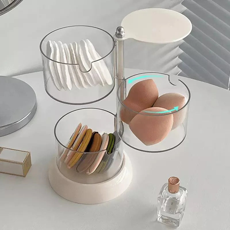 Monzzi Stackable Modern Makeup Sponge Organizer