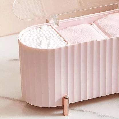 Luxurious Monzzi Design Makeup Organizer for Sponges and Cotton Pads
