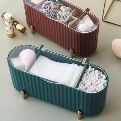 Luxurious Monzzi Design Makeup Organizer for Sponges and Cotton Pads