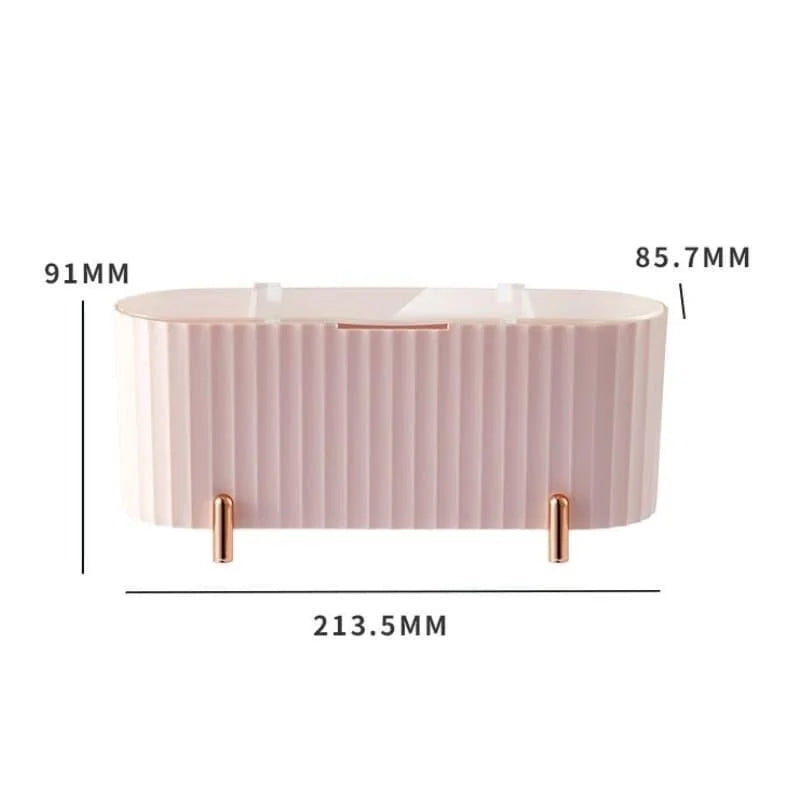 Luxurious Monzzi Design Makeup Organizer with Sponge and Cotton Holder