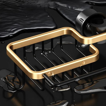 Monzzi Aluminum Kitchen Sink Sponge Holder and Organizer
