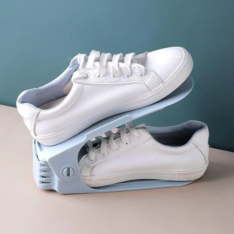 Monzzi Adjustable Closet and Wardrobe Shoe Organizer