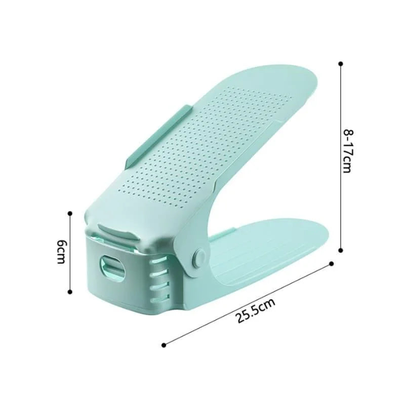 Monzzi Adjustable Closet and Wardrobe Shoe Organizer