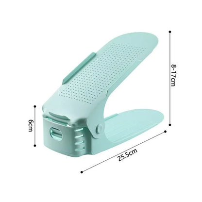 Monzzi Adjustable Closet and Wardrobe Shoe Organizer