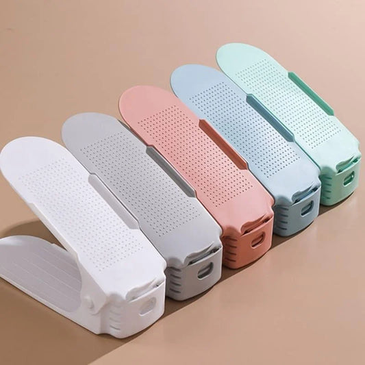 Monzzi Adjustable Closet and Wardrobe Shoe Organizer