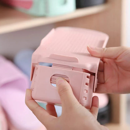 Monzzi Adjustable Closet and Wardrobe Shoe Organizer