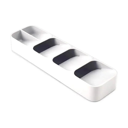 Monzzi Kitchen Drawer Cutlery Organizer with Compartments