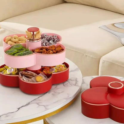 Monzzi Rotating Food and Sweet Organizer with Airtight Lid