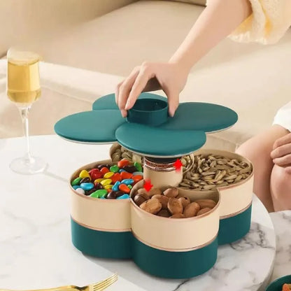Monzzi Rotating Food and Sweet Organizer with Airtight Lid