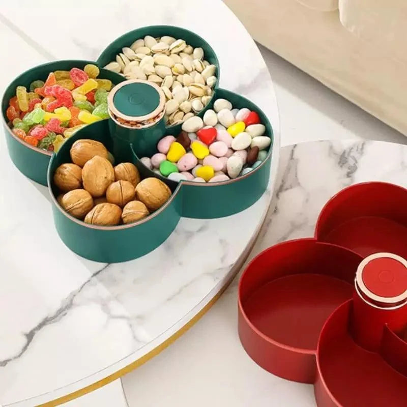 Monzzi Rotating Food and Sweet Organizer with Airtight Lid