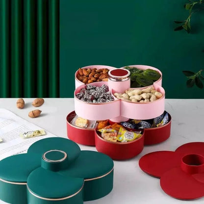 Monzzi Rotating Food and Sweet Organizer with Airtight Lid