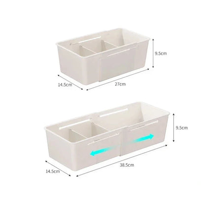 Monzzi Retractable Multi-Functional Organizer for Kitchen and Office Drawers