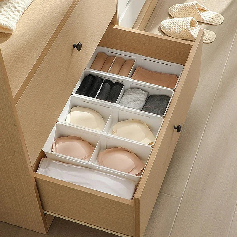 Monzzi Retractable Multi-Functional Organizer for Kitchen and Office Drawers