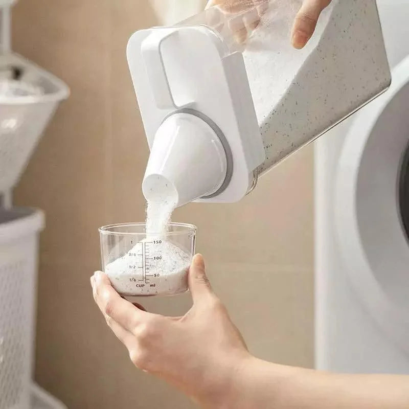 Hermetic Soap and Cereal Storage Container with Monzzi Dispenser