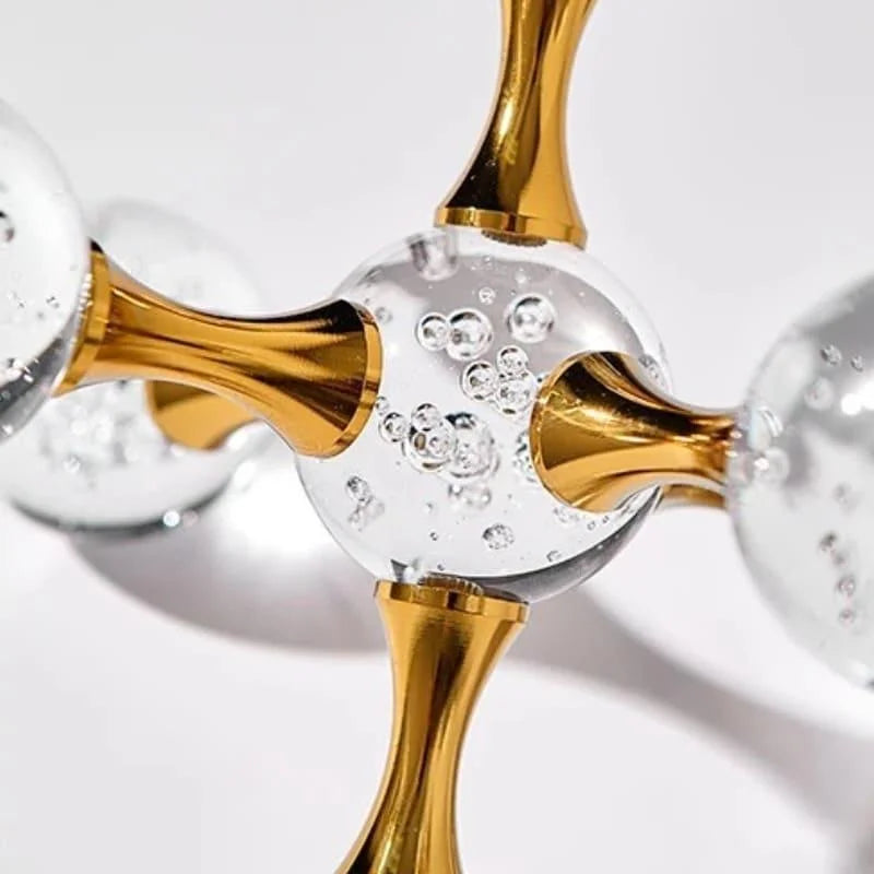 Molecular Crystal Decorative Ornament for Monzzi Table Centerpiece