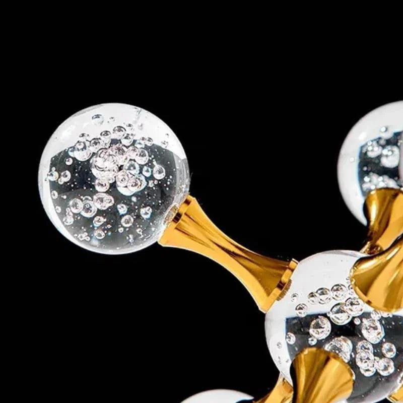 Molecular Crystal Decorative Ornament for Monzzi Table Centerpiece