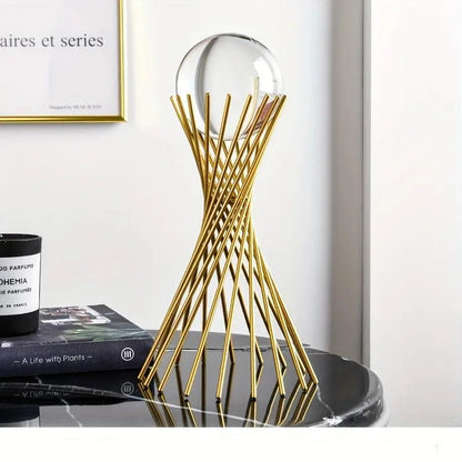 Abstract Art Monzzi : Decorative Ornament in Metal and Glass