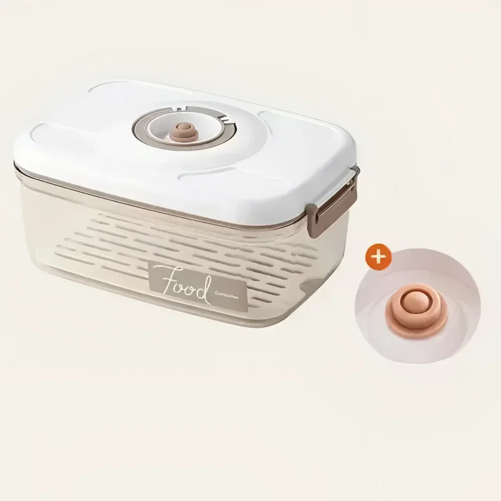 Vacuum-Sealed Airtight Food Storage Container with Lid