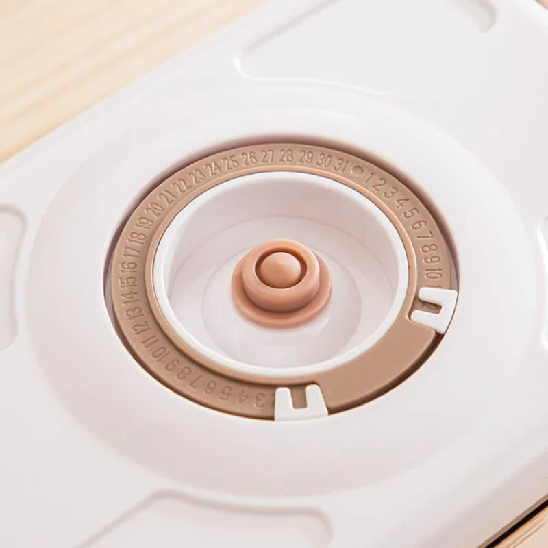 Vacuum-Sealed Airtight Food Storage Container with Lid