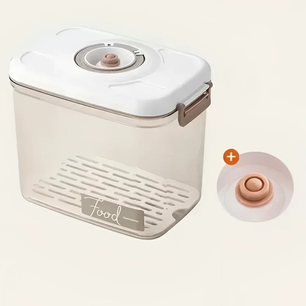 Vacuum-Sealed Airtight Food Storage Container with Lid
