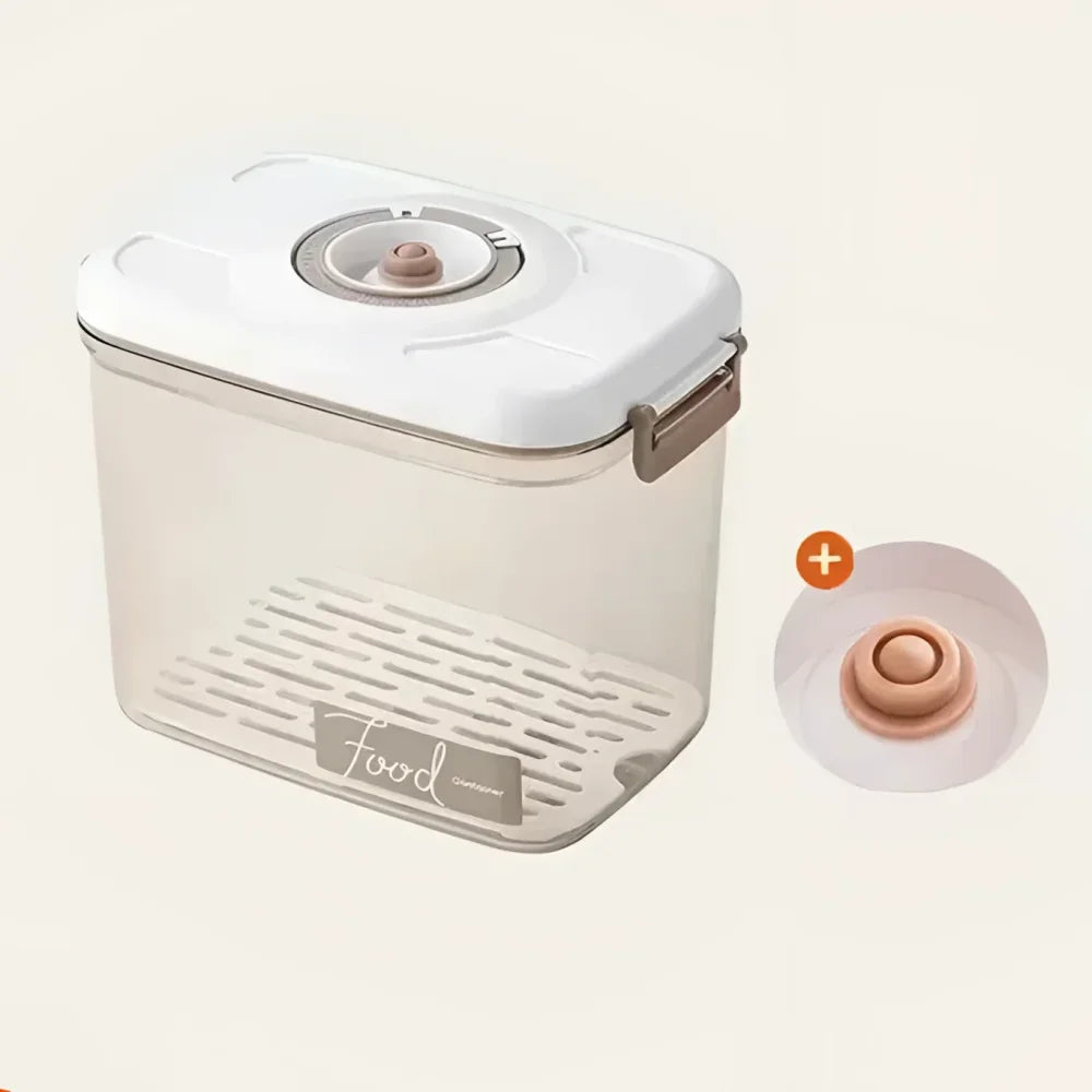 Vacuum-Sealed Airtight Food Storage Container with Lid