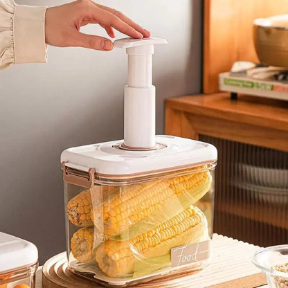 Vacuum-Sealed Airtight Food Storage Container with Lid