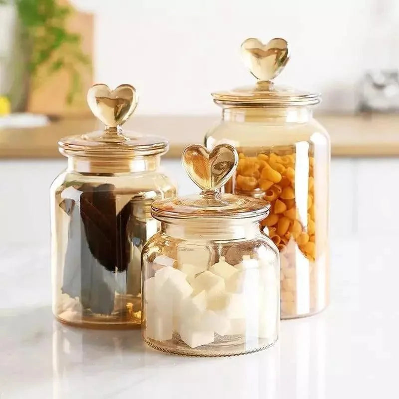 Monzzi Hermetic Glass Jars with Silicone Seals