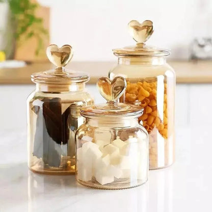 Monzzi Hermetic Glass Jars with Silicone Seals