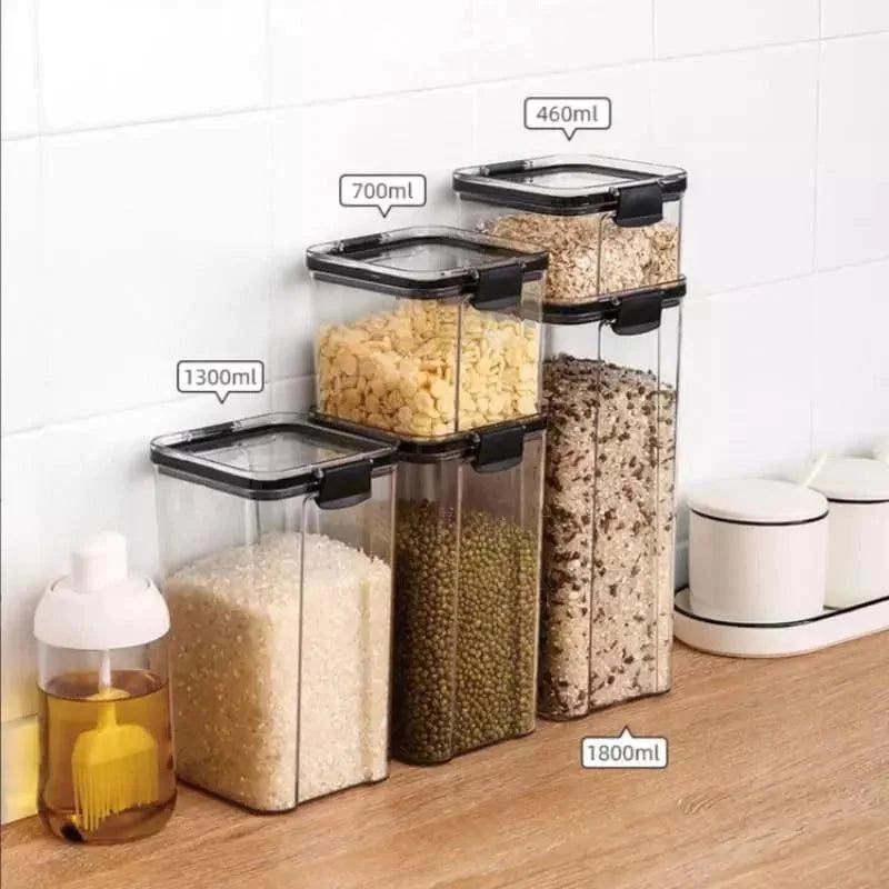 Sealed Transparent Airtight Containers for Monzzi Food Storage