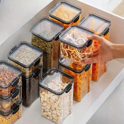 Sealed Transparent Airtight Containers for Monzzi Food Storage