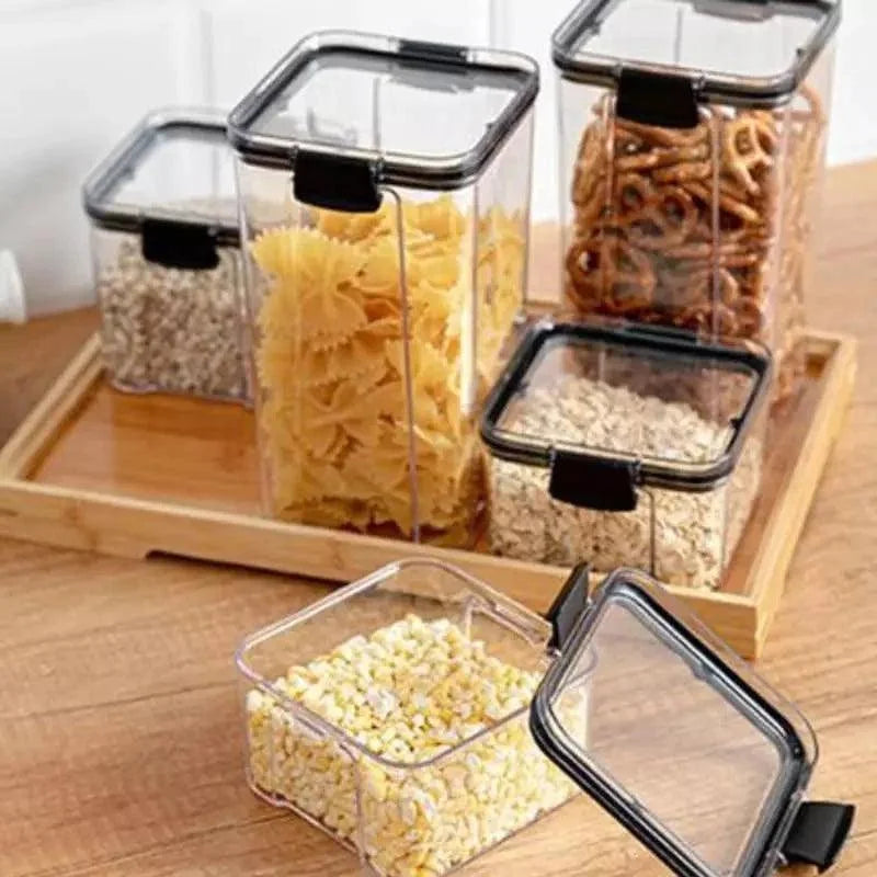 Sealed Transparent Airtight Containers for Monzzi Food Storage