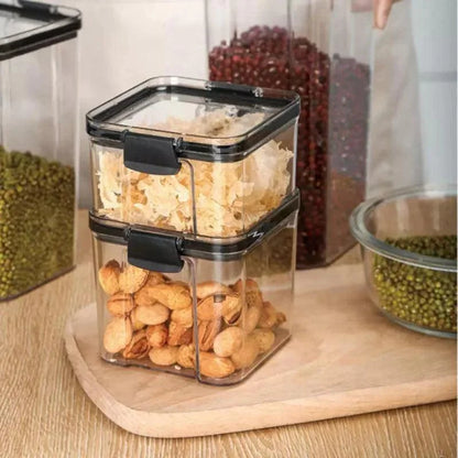 Sealed Transparent Airtight Containers for Monzzi Food Storage