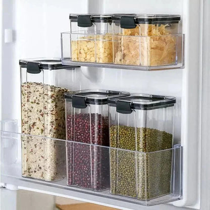 Sealed Transparent Airtight Containers for Monzzi Food Storage