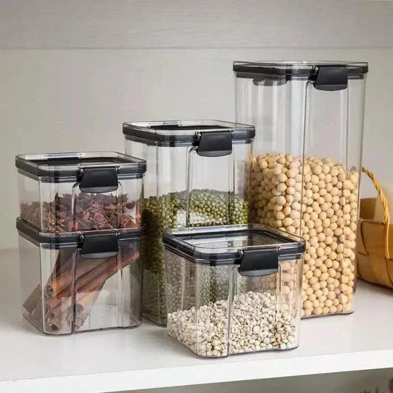 Sealed Transparent Airtight Containers for Monzzi Food Storage