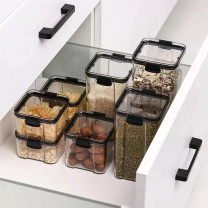 Sealed Transparent Airtight Containers for Monzzi Food Storage