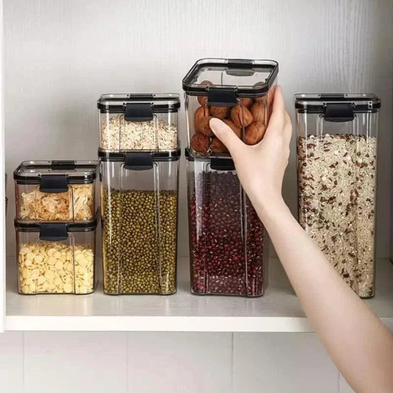 Sealed Transparent Airtight Containers for Monzzi Food Storage