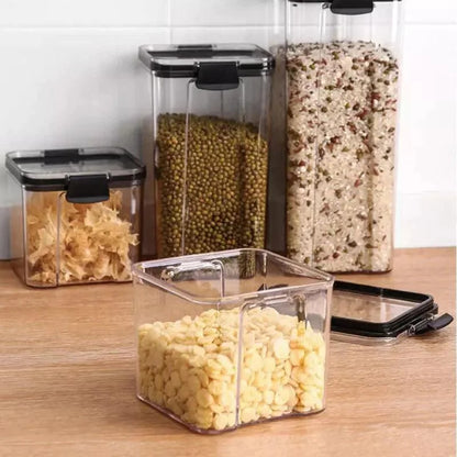 Sealed Transparent Airtight Containers for Monzzi Food Storage