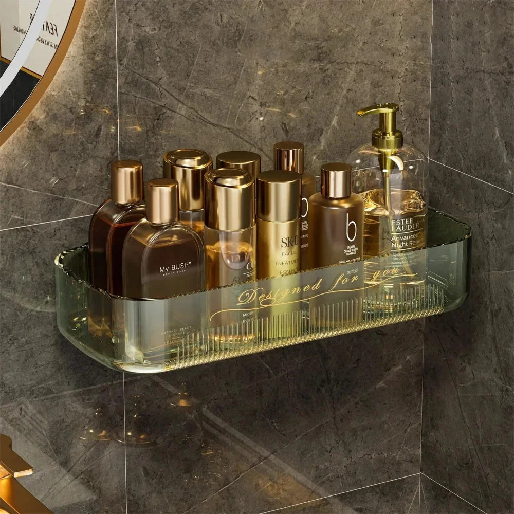 Norse-Inspired Adhesive Wall Shelf for Elegant Home Decor