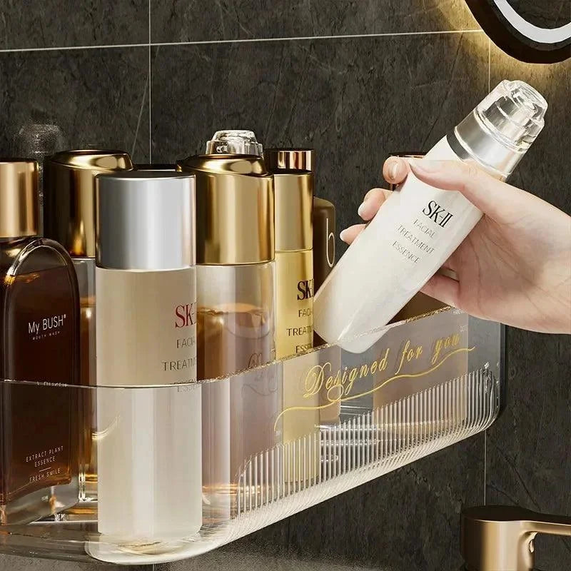 Norse-Inspired Adhesive Wall Shelf for Elegant Home Decor