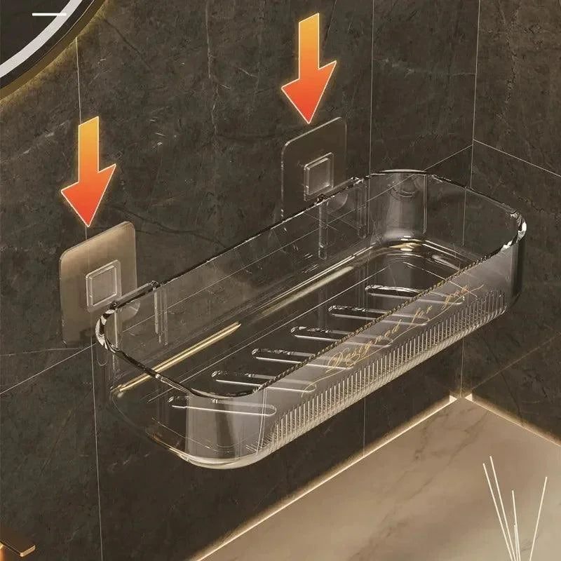 Norse-Inspired Adhesive Wall Shelf for Elegant Home Decor