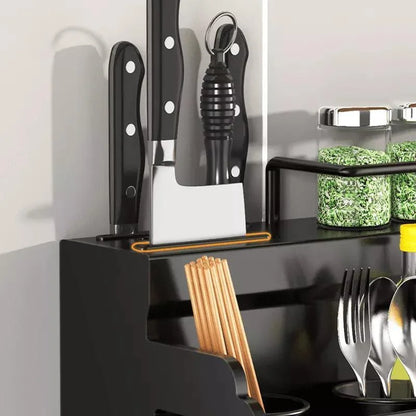 Monzzi Stainless Steel Multifunctional Kitchen Shelf