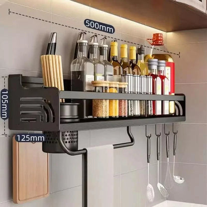 Monzzi Stainless Steel Multifunctional Kitchen Shelf