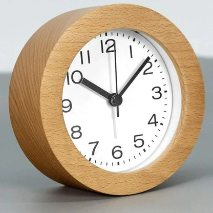 Monzzi Table Silent Wooden Alarm Clock