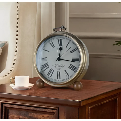 Monzzi European Bedroom Alarm Clock - Stylish Home Decor Accent