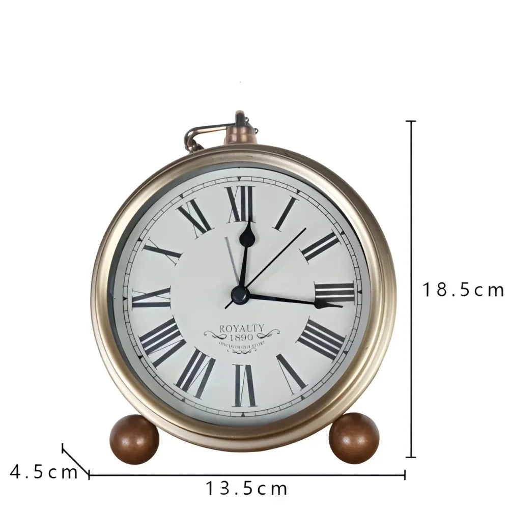 Monzzi European Bedroom Alarm Clock - Stylish Home Decor Accent