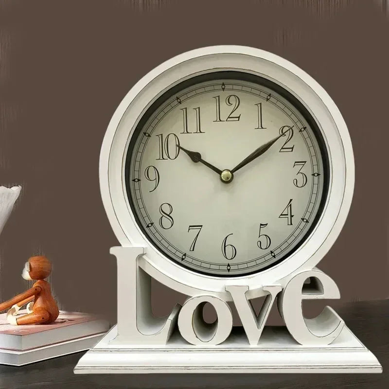 Monzzi Nightstand Silent Retro Alarm Clock