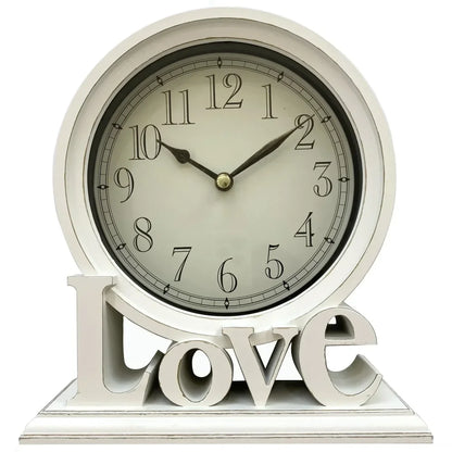 Monzzi Nightstand Silent Retro Alarm Clock